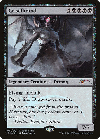 Griselbrand [Grand Prix Promos] | Jomio and Rueliete's Cards and Comics