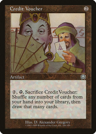 Credit Voucher [Mercadian Masques] | Jomio and Rueliete's Cards and Comics