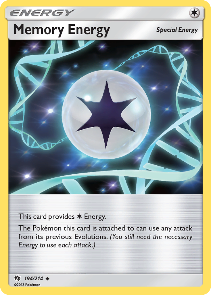 Memory Energy (194/214) [Sun & Moon: Lost Thunder] | Jomio and Rueliete's Cards and Comics
