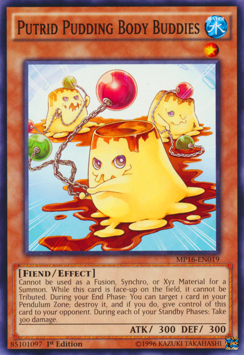 Putrid Pudding Body Buddies [MP16-EN019] Common | Jomio and Rueliete's Cards and Comics