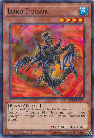 Lord Poison (Shatterfoil) [BP03-EN009] Common | Jomio and Rueliete's Cards and Comics