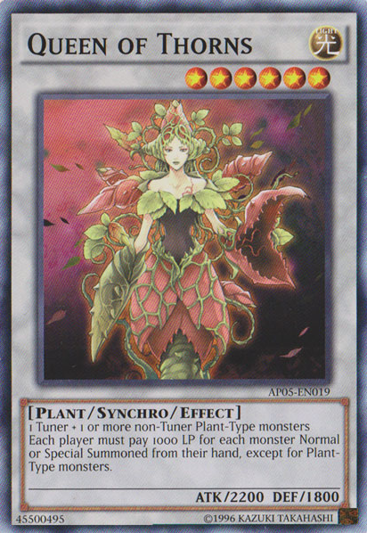 Queen of Thorns [AP05-EN019] Common | Jomio and Rueliete's Cards and Comics