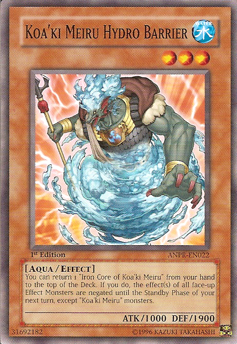 Koa'ki Meiru Hydro Barrier [ANPR-EN022] Common | Jomio and Rueliete's Cards and Comics