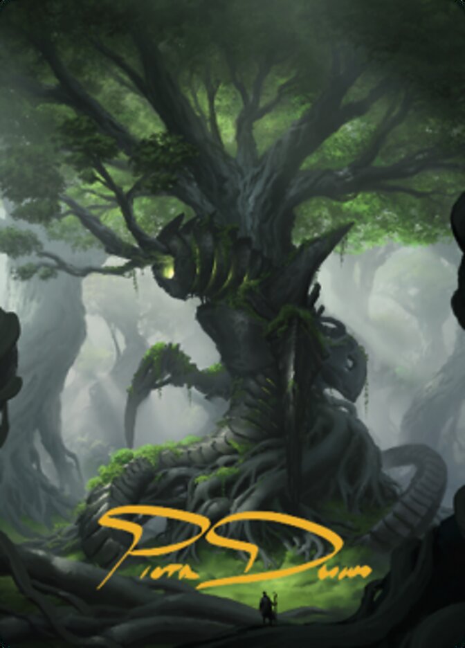 Forest Art Card (Gold-Stamped Signature) [The Brothers' War Art Series] | Jomio and Rueliete's Cards and Comics