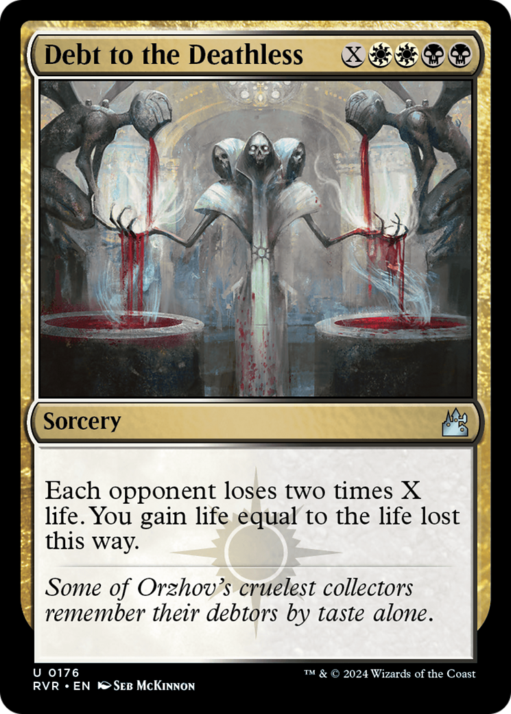 Debt to the Deathless [Ravnica Remastered] | Jomio and Rueliete's Cards and Comics