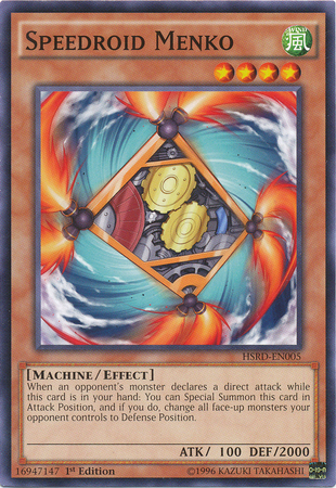 Speedroid Menko [HSRD-EN005] Common | Jomio and Rueliete's Cards and Comics