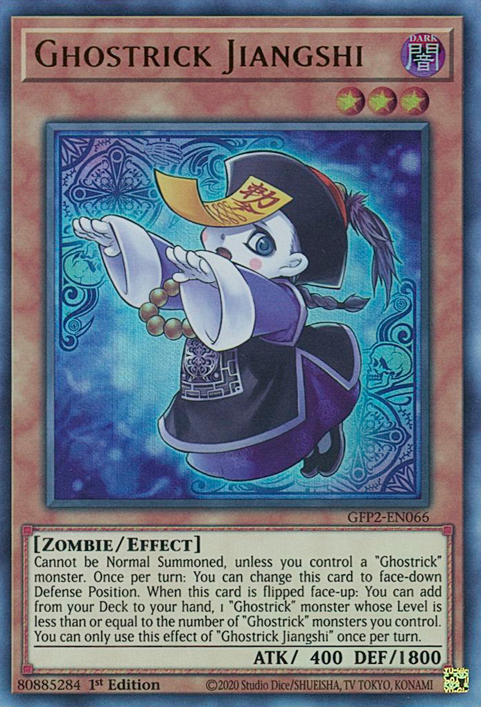 Ghostrick Jiangshi [GFP2-EN066] Ultra Rare | Jomio and Rueliete's Cards and Comics