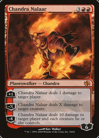 Chandra Nalaar [Duel Decks: Jace vs. Chandra] | Jomio and Rueliete's Cards and Comics