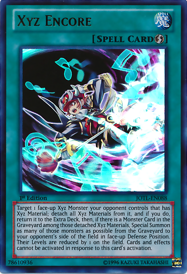 Xyz Encore [JOTL-EN088] Ultra Rare | Jomio and Rueliete's Cards and Comics