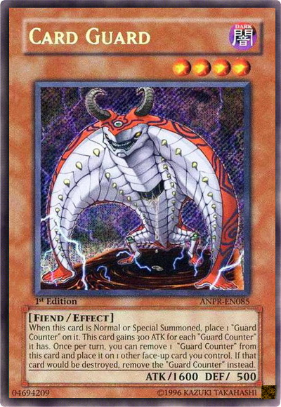 Card Guard [ANPR-EN085] Secret Rare | Jomio and Rueliete's Cards and Comics