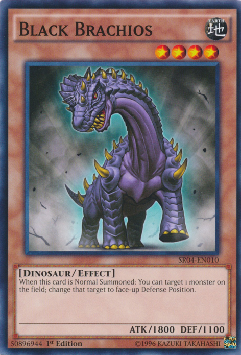 Black Brachios [SR04-EN010] Common | Jomio and Rueliete's Cards and Comics