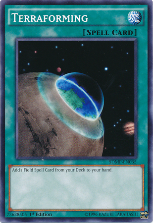 Terraforming [SDMP-EN035] Common | Jomio and Rueliete's Cards and Comics