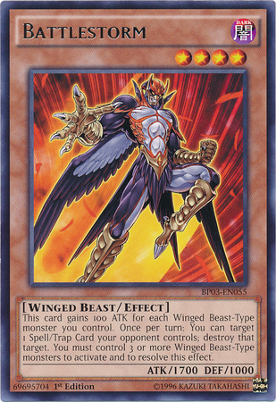 Battlestorm [BP03-EN055] Rare | Jomio and Rueliete's Cards and Comics