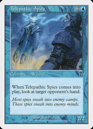Telepathic Spies [Seventh Edition] | Jomio and Rueliete's Cards and Comics