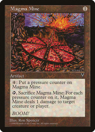 Magma Mine [Visions] | Jomio and Rueliete's Cards and Comics