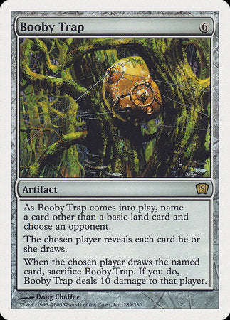 Booby Trap [Ninth Edition] | Jomio and Rueliete's Cards and Comics
