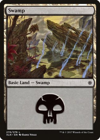 Swamp (270) [Ixalan] | Jomio and Rueliete's Cards and Comics
