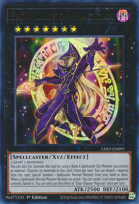 Ebon Illusion Magician [LDS3-EN091] Ultra Rare | Jomio and Rueliete's Cards and Comics