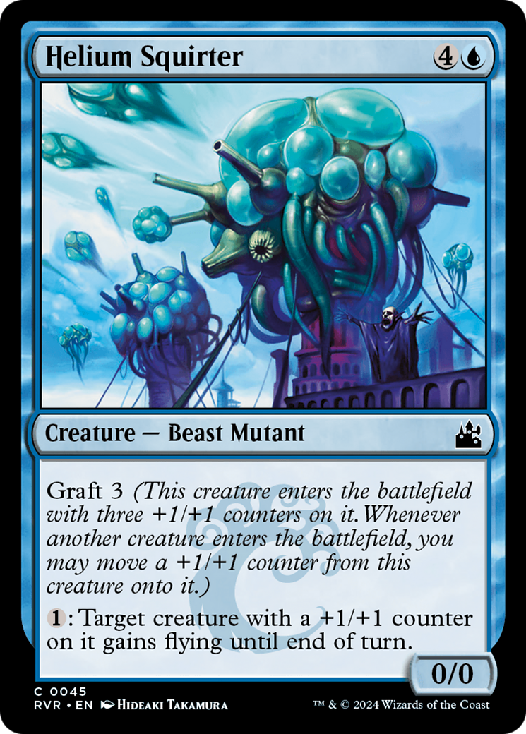 Helium Squirter [Ravnica Remastered] | Jomio and Rueliete's Cards and Comics