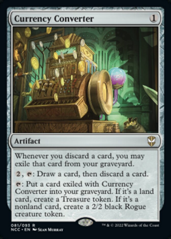 Currency Converter [Streets of New Capenna Commander] | Jomio and Rueliete's Cards and Comics
