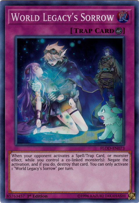 World Legacy's Sorrow [FLOD-EN073] Super Rare | Jomio and Rueliete's Cards and Comics