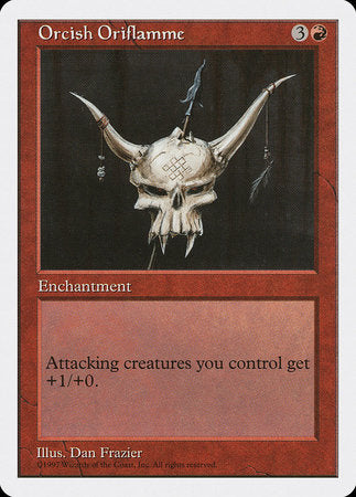 Orcish Oriflamme [Fifth Edition] | Jomio and Rueliete's Cards and Comics