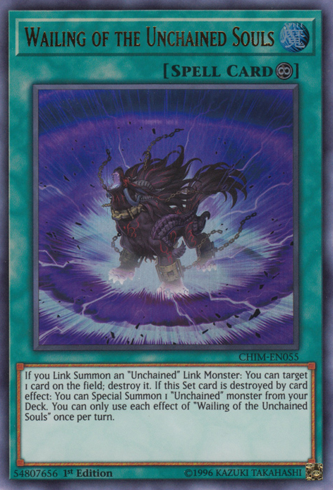 Wailing of the Unchained Souls [CHIM-EN055] Ultra Rare | Jomio and Rueliete's Cards and Comics