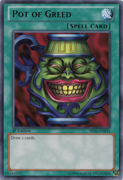 Pot of Greed [BP01-EN034] Rare | Jomio and Rueliete's Cards and Comics