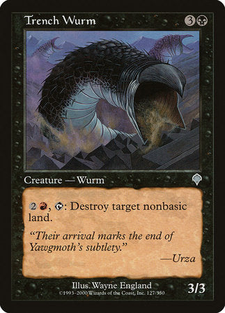 Trench Wurm [Invasion] | Jomio and Rueliete's Cards and Comics