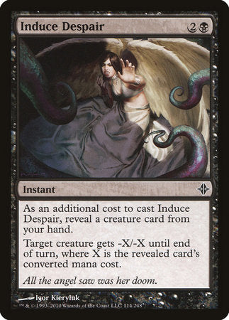 Induce Despair [Rise of the Eldrazi] | Jomio and Rueliete's Cards and Comics