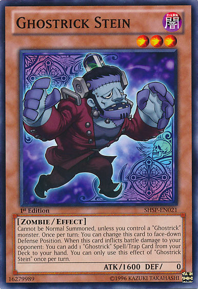 Ghostrick Stein [SHSP-EN021] Common | Jomio and Rueliete's Cards and Comics