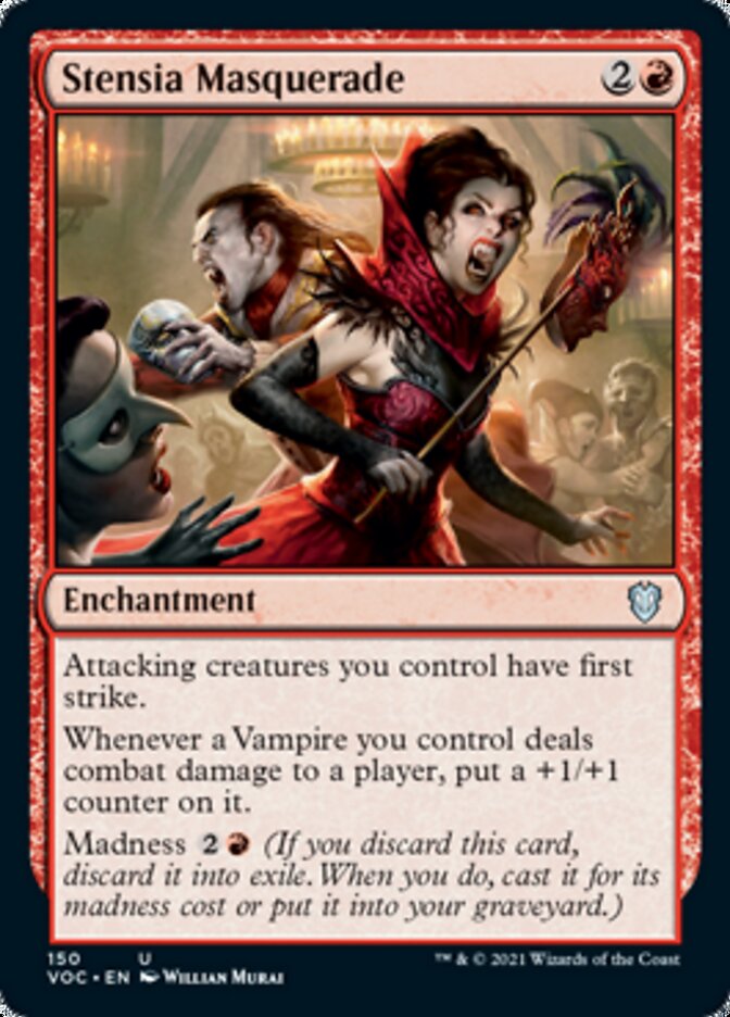 Stensia Masquerade [Innistrad: Crimson Vow Commander] | Jomio and Rueliete's Cards and Comics