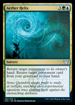 Aether Helix [Strixhaven: School of Mages] | Jomio and Rueliete's Cards and Comics