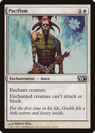 Pacifism [Magic 2011] | Jomio and Rueliete's Cards and Comics