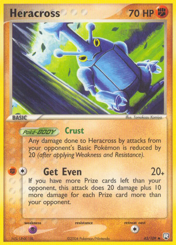 Heracross (43/109) [EX: Team Rocket Returns] | Jomio and Rueliete's Cards and Comics