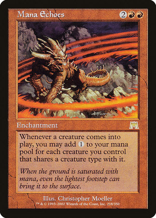 Mana Echoes [Onslaught] | Jomio and Rueliete's Cards and Comics