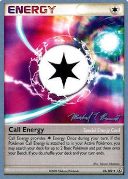 Call Energy (92/100) (Boltevoir - Michael Pramawat) [World Championships 2010] | Jomio and Rueliete's Cards and Comics
