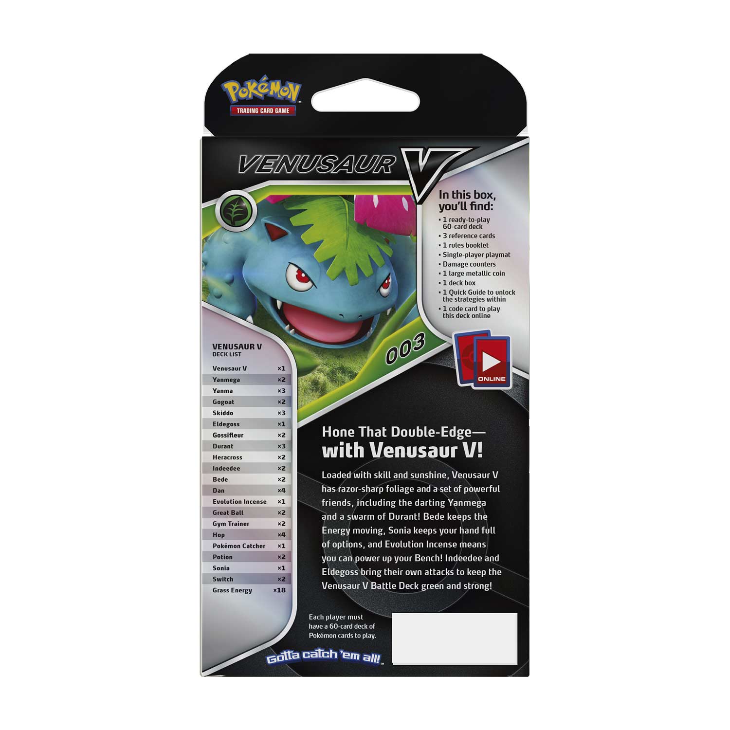 Shining Fates - V Battle Deck (Venusaur V) | Jomio and Rueliete's Cards and Comics