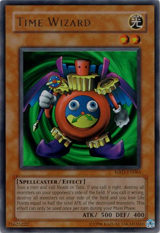 Time Wizard [MRD-EN065] Ultra Rare | Jomio and Rueliete's Cards and Comics