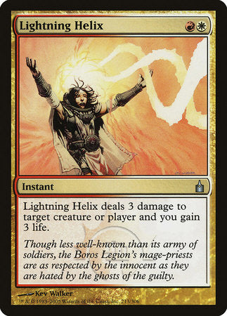 Lightning Helix [Ravnica: City of Guilds] | Jomio and Rueliete's Cards and Comics