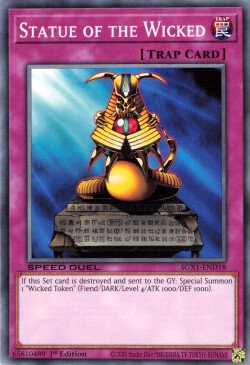 Statue of the Wicked [SGX1-END18] Common | Jomio and Rueliete's Cards and Comics