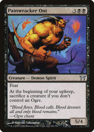 Painwracker Oni [Champions of Kamigawa] | Jomio and Rueliete's Cards and Comics