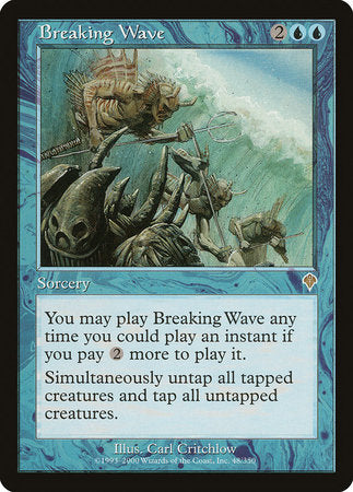Breaking Wave [Invasion] | Jomio and Rueliete's Cards and Comics