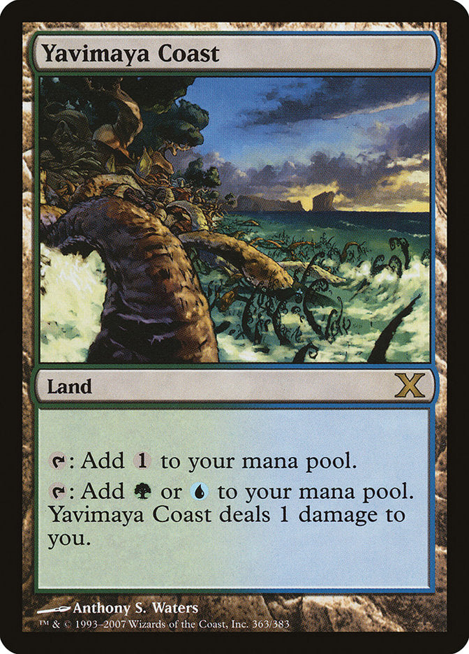 Yavimaya Coast [Tenth Edition] | Jomio and Rueliete's Cards and Comics