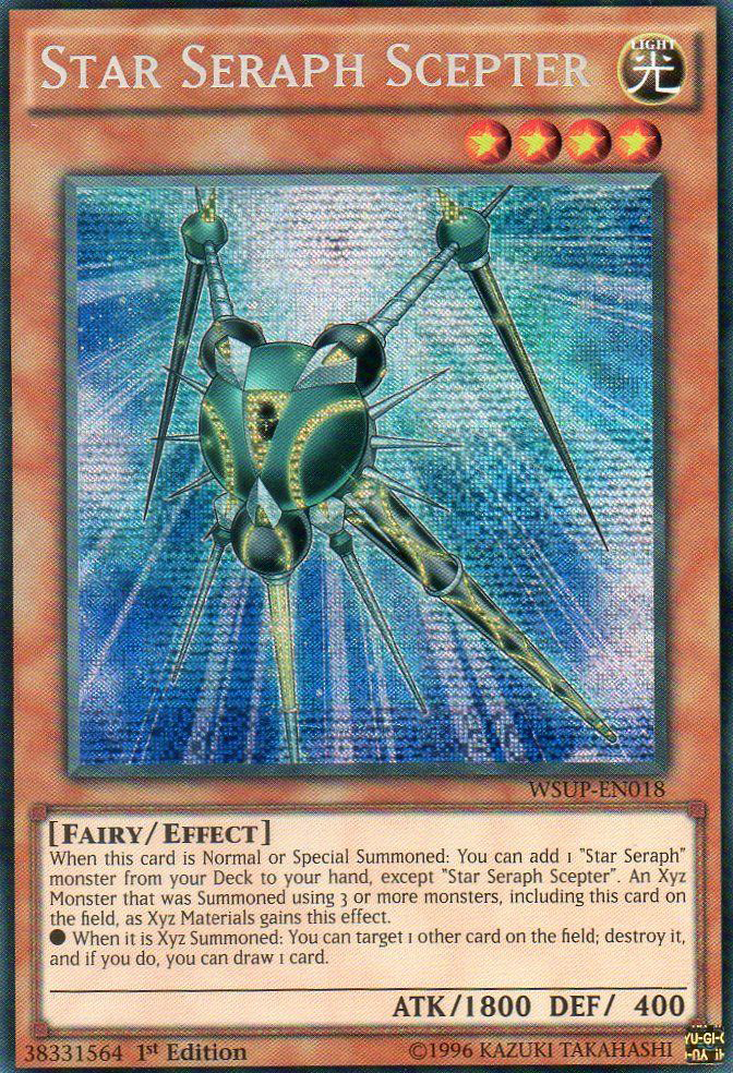 Star Seraph Scepter [WSUP-EN018] Prismatic Secret Rare | Jomio and Rueliete's Cards and Comics