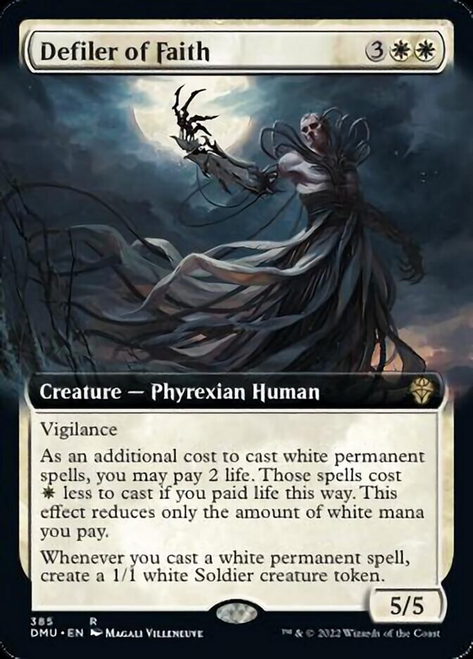 Defiler of Faith (Extended Art) [Dominaria United] | Jomio and Rueliete's Cards and Comics