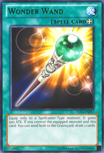 Wonder Wand (Green) [DL15-EN017] Rare | Jomio and Rueliete's Cards and Comics