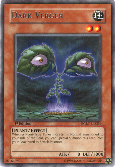 Dark Verger [RGBT-EN004] Rare | Jomio and Rueliete's Cards and Comics