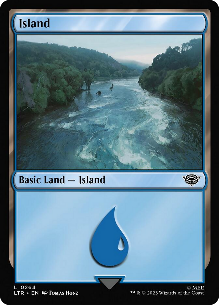 Island (264) [The Lord of the Rings: Tales of Middle-Earth] | Jomio and Rueliete's Cards and Comics