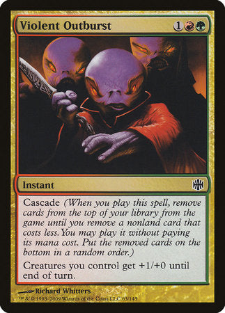 Violent Outburst [Alara Reborn] | Jomio and Rueliete's Cards and Comics